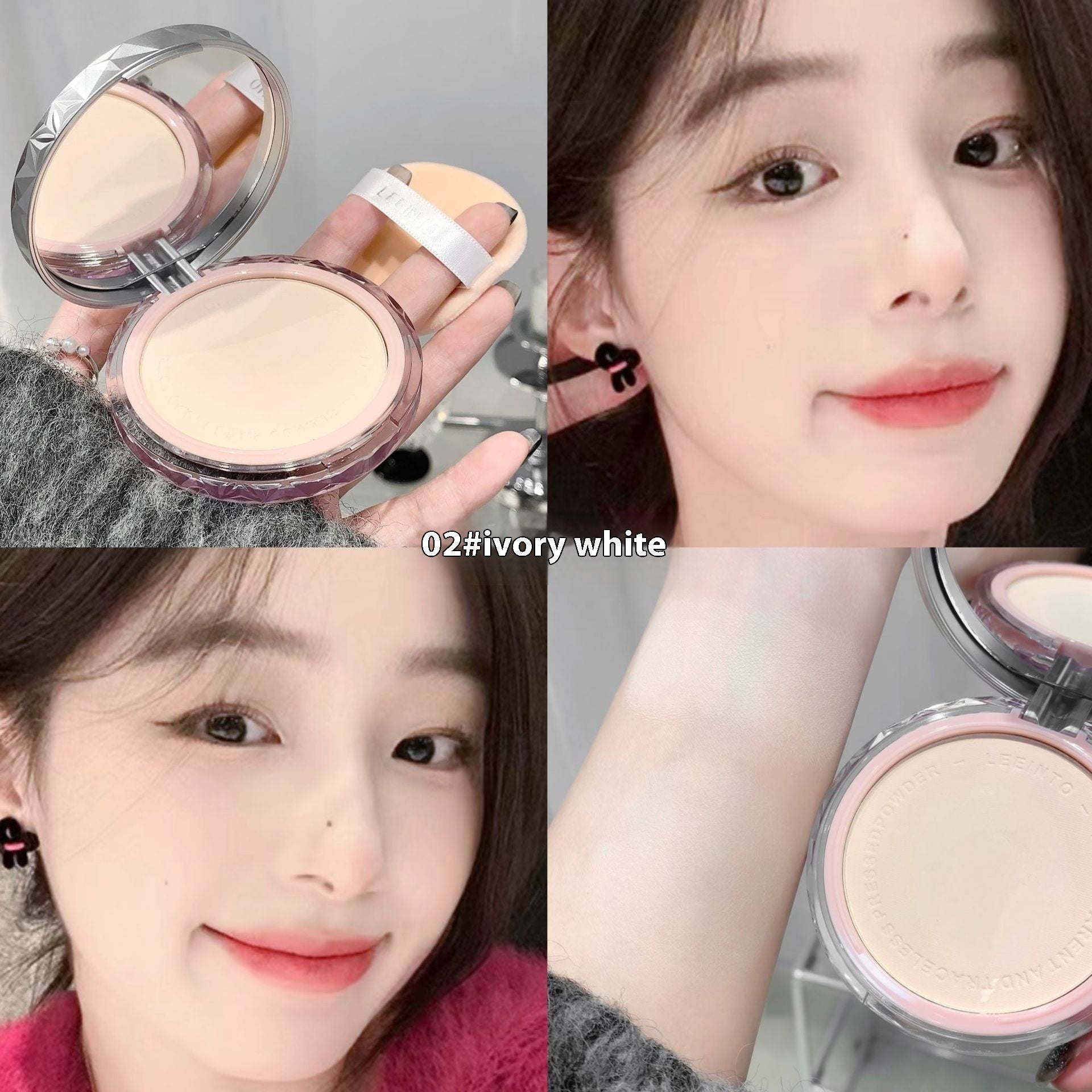 Make-up Makeup No Stuck Pink Soft Burnt Matte