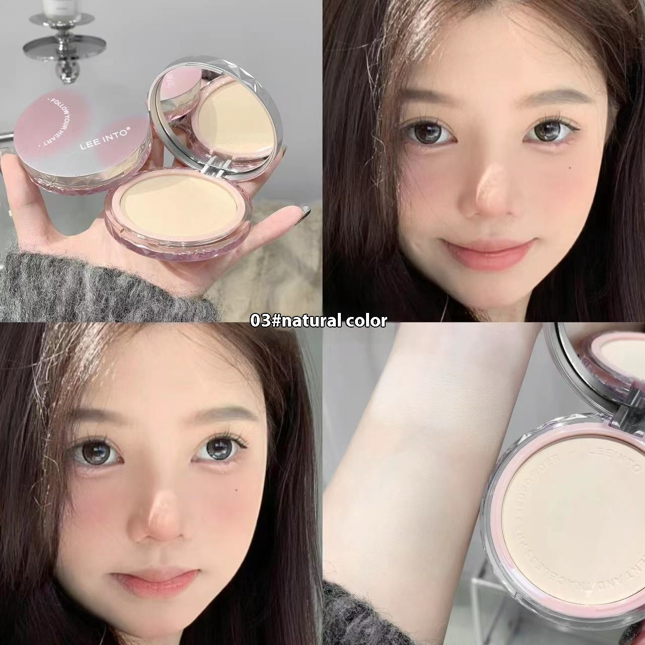 Make-up Makeup No Stuck Pink Soft Burnt Matte